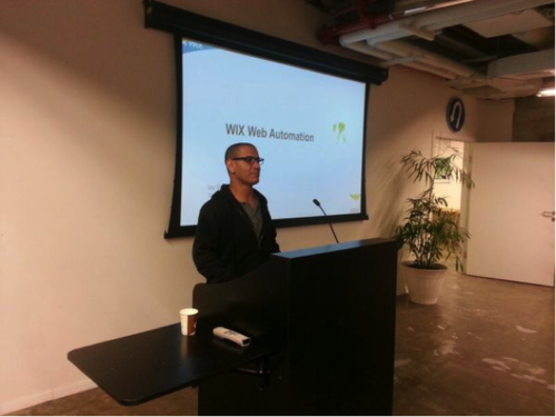 Itay Shmool, Wix QA Manager - at SeTLV Meetup