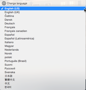 Language Selection 02