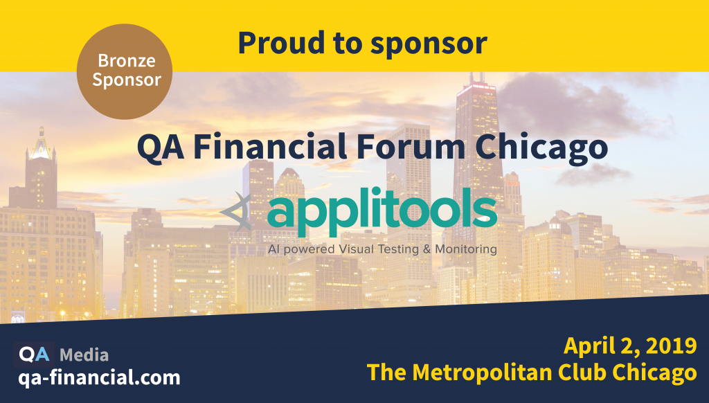 QA Financial Chicago 2019 - Applitools