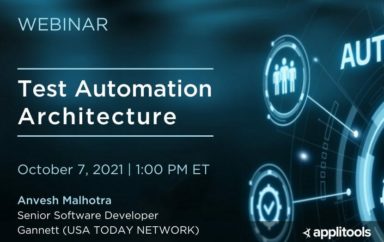 Test Automation Architecture