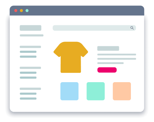 Sample eCommerce product page