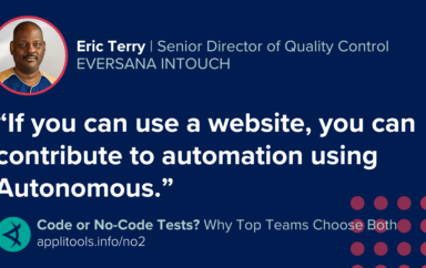 Scaling QA using coded and no-code automation