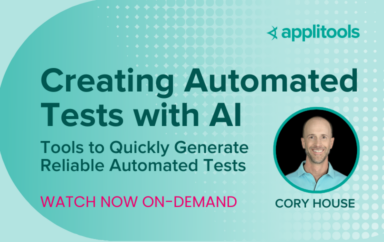 Creating Automated Tests with AI