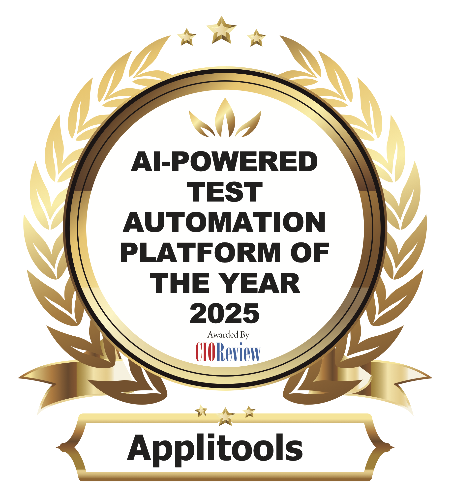 Test Automation Platform Applitools_CIOReview-Award