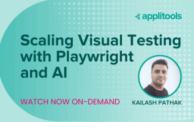 Scale Visual Testing Playwright AI