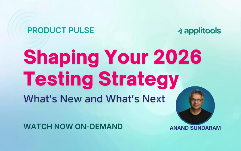 Shaping Your 2026 Testing Strategy webinar