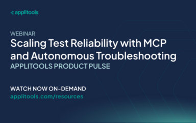 webinar - Scaling Test Reliability with MCP and Autonomous Troubleshooting
