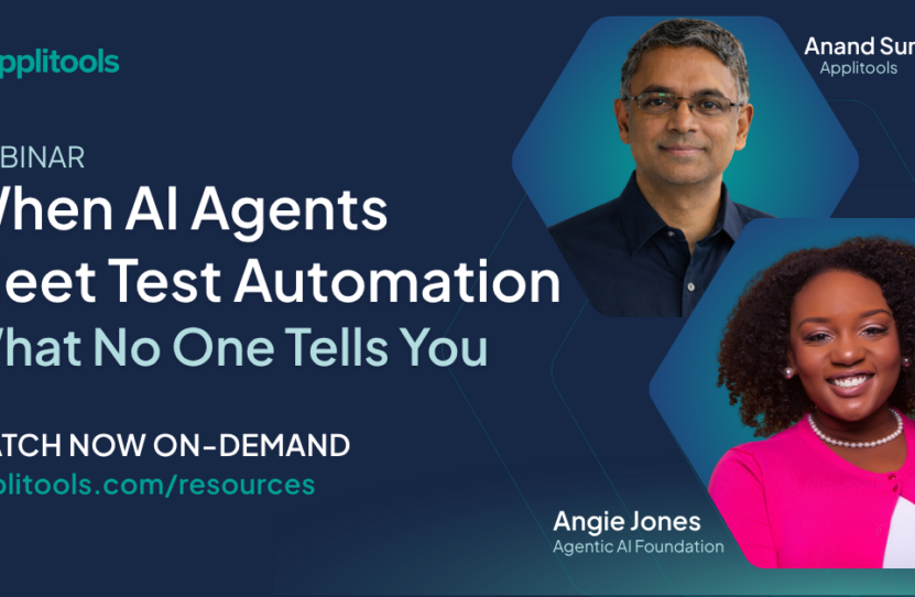 When AI Agents Meet Test Automation: What No One Tells You webinar