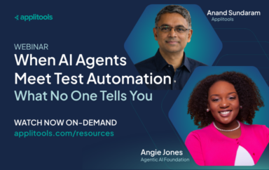 When AI Agents Meet Test Automation: What No One Tells You webinar
