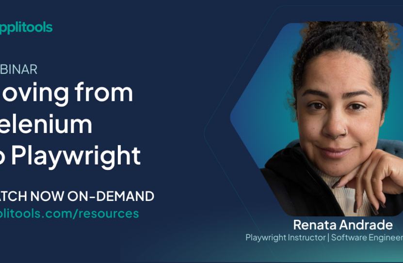 Selenium to Playwright migration webinar