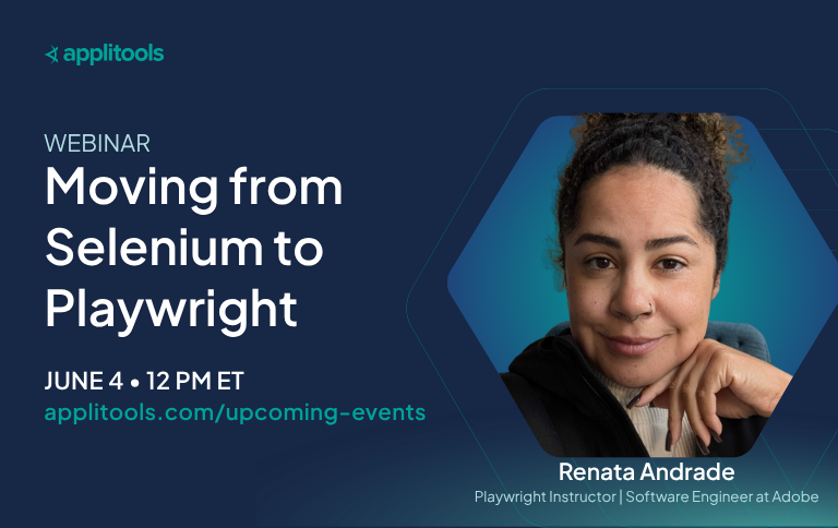 Moving from Selenium to Playwright webinar