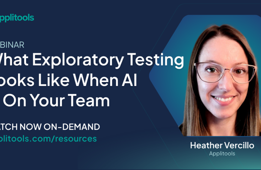 What Exploratory Testing Looks Like When AI Is on Your Team webinar